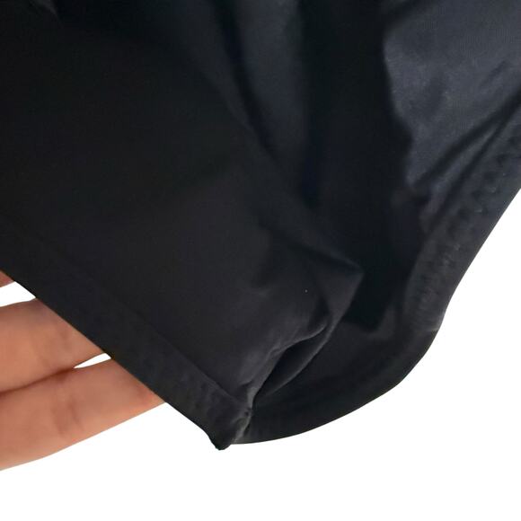 Becca Color Play Plunge Black Lace Open Back One Piece Swimsuit Size Medium - Picture 9 of 12